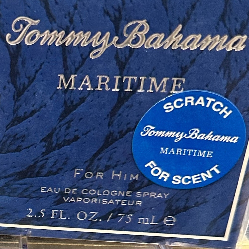 NIB Tommy Bahama Maritime for Men Fragrance